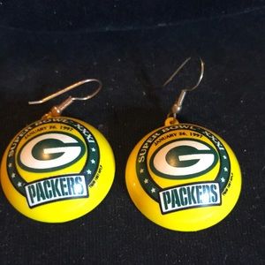 1997 Packers earrings